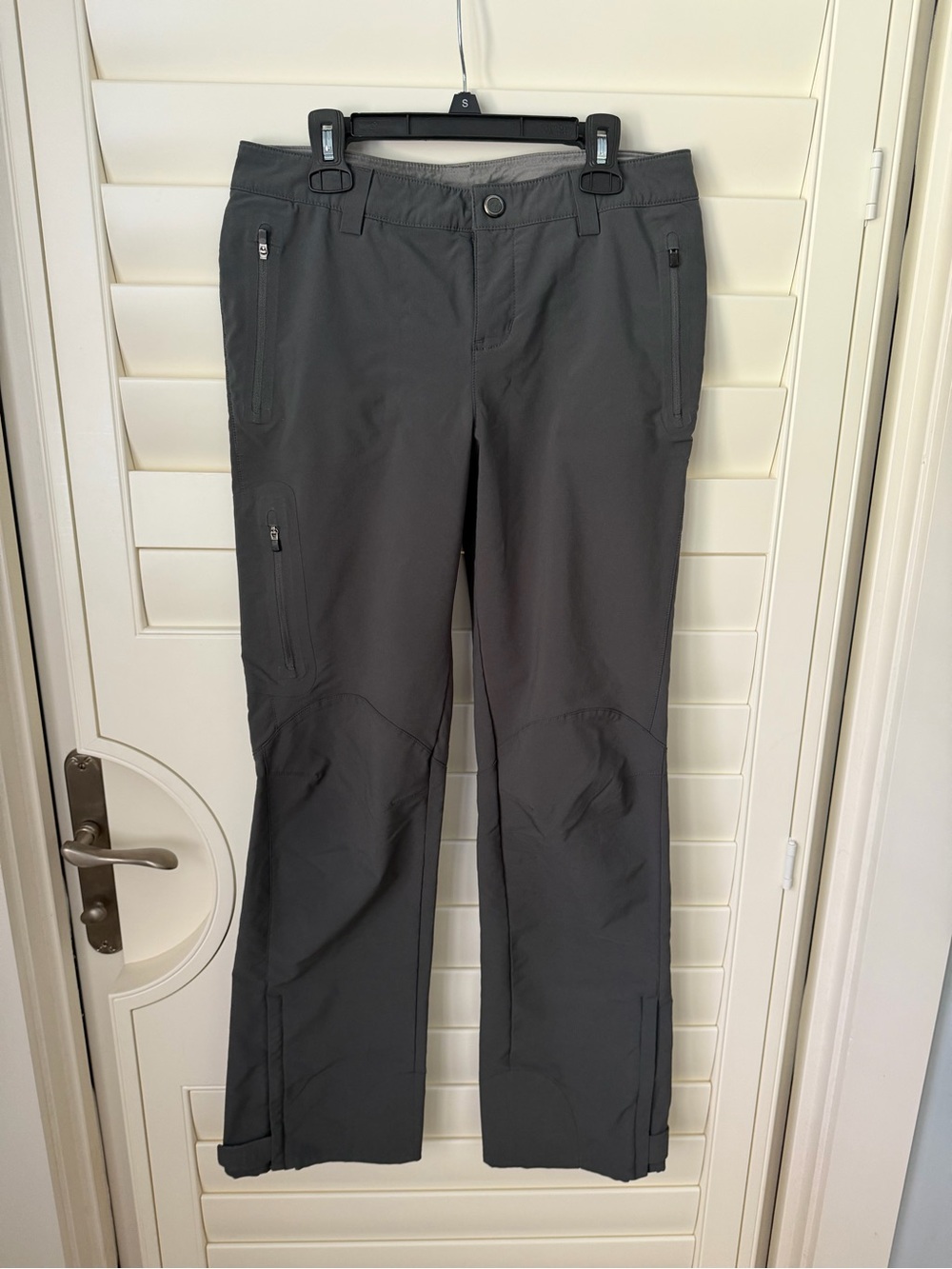 Womens Dark Gray Outdoor Pants